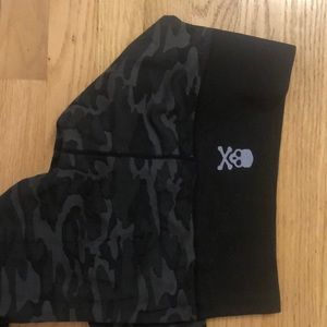 Soul cycle camouflage leggings 3/4 lulu lemon